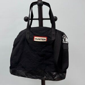Hunter Black Sling Crossbody Messenger Bag 15x15